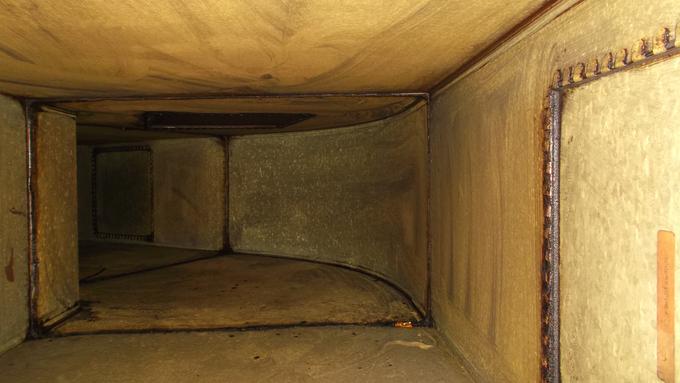 Grease duct Cleaning - Before
